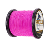 500M 547Yds Pink 6lb-100lb HERCULES PE Braided Fishing Line 4 Strands