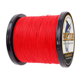 500M 547Yds Red 6lb-100lb HERCULES PE Braided Fishing Line 4 Strands