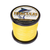 500M 547Yds Yellow 6lb-100lb HERCULES PE Braided Fishing Line 4 Strands