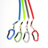 HERCULES M3 Heavy Duty Fishing Lanyard, Kayak Leash Pack of 2, 4 Colors