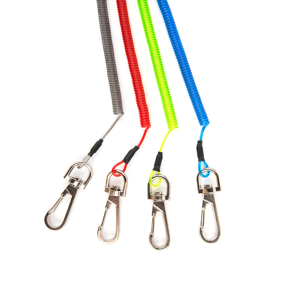 HERCULES M3 Heavy Duty Fishing Lanyard, Kayak Leash Pack of 2, 4 Colors