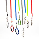 HERCULES M3 Heavy Duty Fishing Lanyard, Kayak Leash Pack of 2, 4 Colors