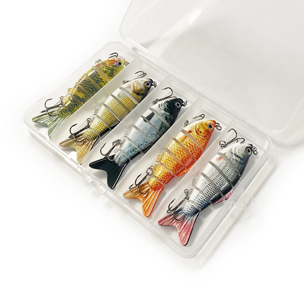 HERCULES Multi Jointed Swimbaits Fishing Lures 6-Jointed Baits