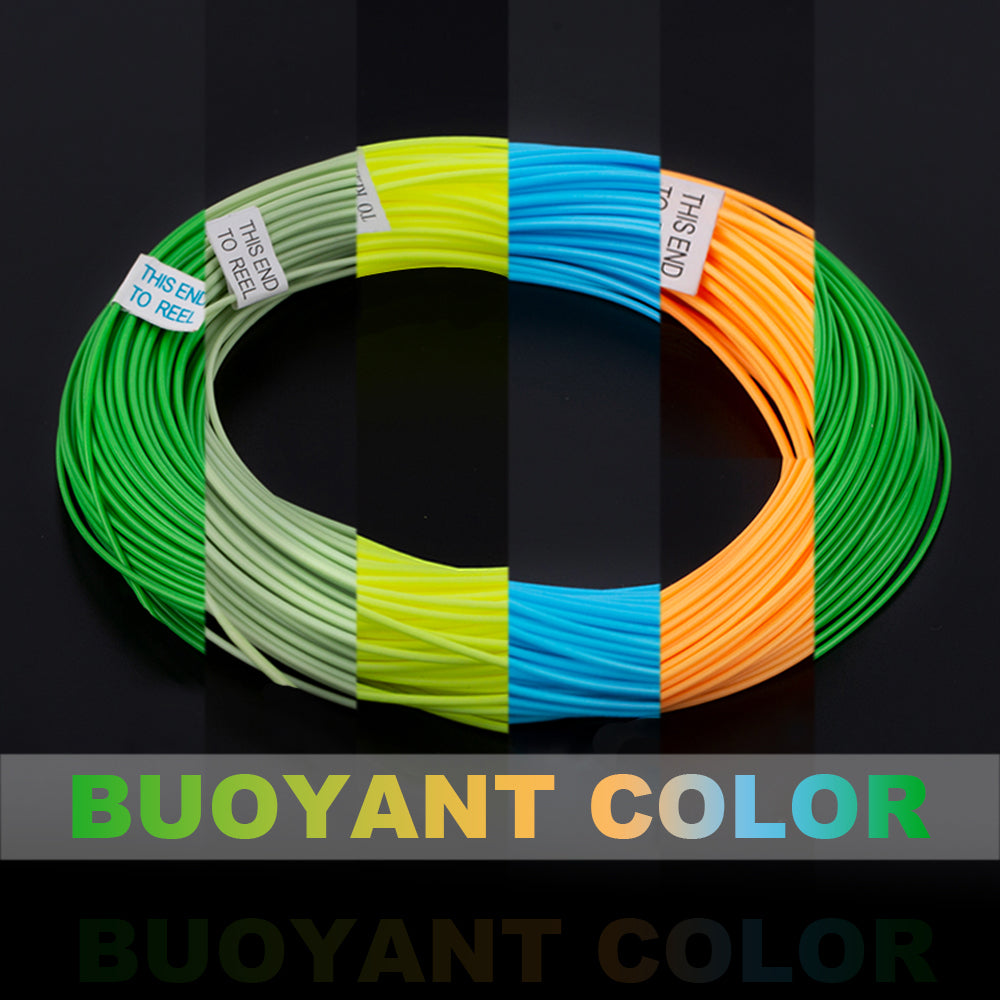 HERCULES Fly Fishing Line Floating WF Fly Line with Double Welded Loop