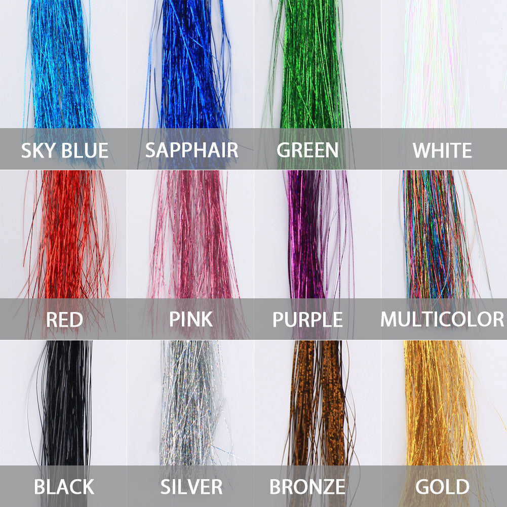 HERCULES Fly Tying Materials Crystal Flash Flashabou
