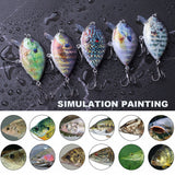 HERCULES 2.36" Crankbait Shallow Crank Lure Fishing Lures