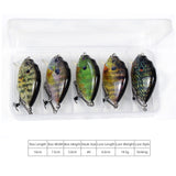 HERCULES 2.36" Crankbait Shallow Crank Lure Fishing Lures