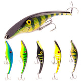 HERCULES Simulated Pike Lure, Submersible Plastic Bait Sinking Lure