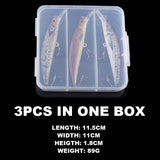 HERCULES Minnow Lure Baits 11cm 15.5g Fishing Lure Box of 3PCS