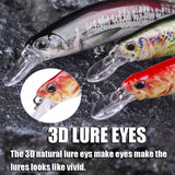 HERCULES Minnow Lure Baits 11cm 15.5g Fishing Lure Box of 3PCS