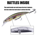 HERCULES Minnow Lure Baits 11cm 15.5g Fishing Lure Box of 3PCS