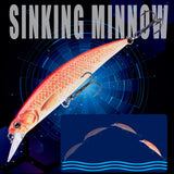 HERCULES Minnow Lure Baits 11cm 15.5g Fishing Lure Box of 3PCS