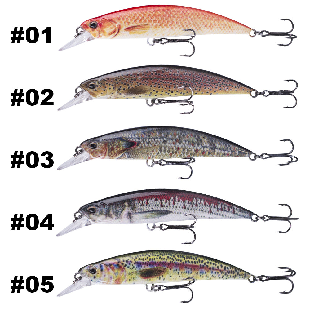 HERCULES Minnow Lure Baits 11cm 15.5g Fishing Lure Box of 3PCS