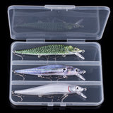 HERCULES 12CM Floating Minnow Baits Fishing Lures pack of 3pcs