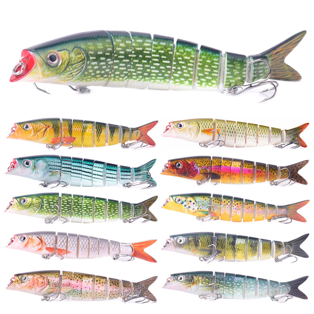 HERCULES Multi Jointed 8-Jointed Swimbaits Sinking Lures