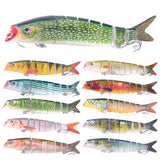 HERCULES Multi Jointed 8-Jointed Swimbaits Sinking Lures