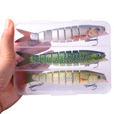 HERCULES Multi Jointed 8-Jointed Swimbaits Sinking Lures