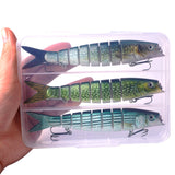 HERCULES Multi Jointed 8-Jointed Swimbaits Sinking Lures