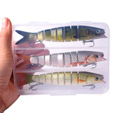 HERCULES Multi Jointed 8-Jointed Swimbaits Sinking Lures