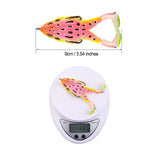 HERCULES Topwater Frog Soft Lures with Rotating Feet