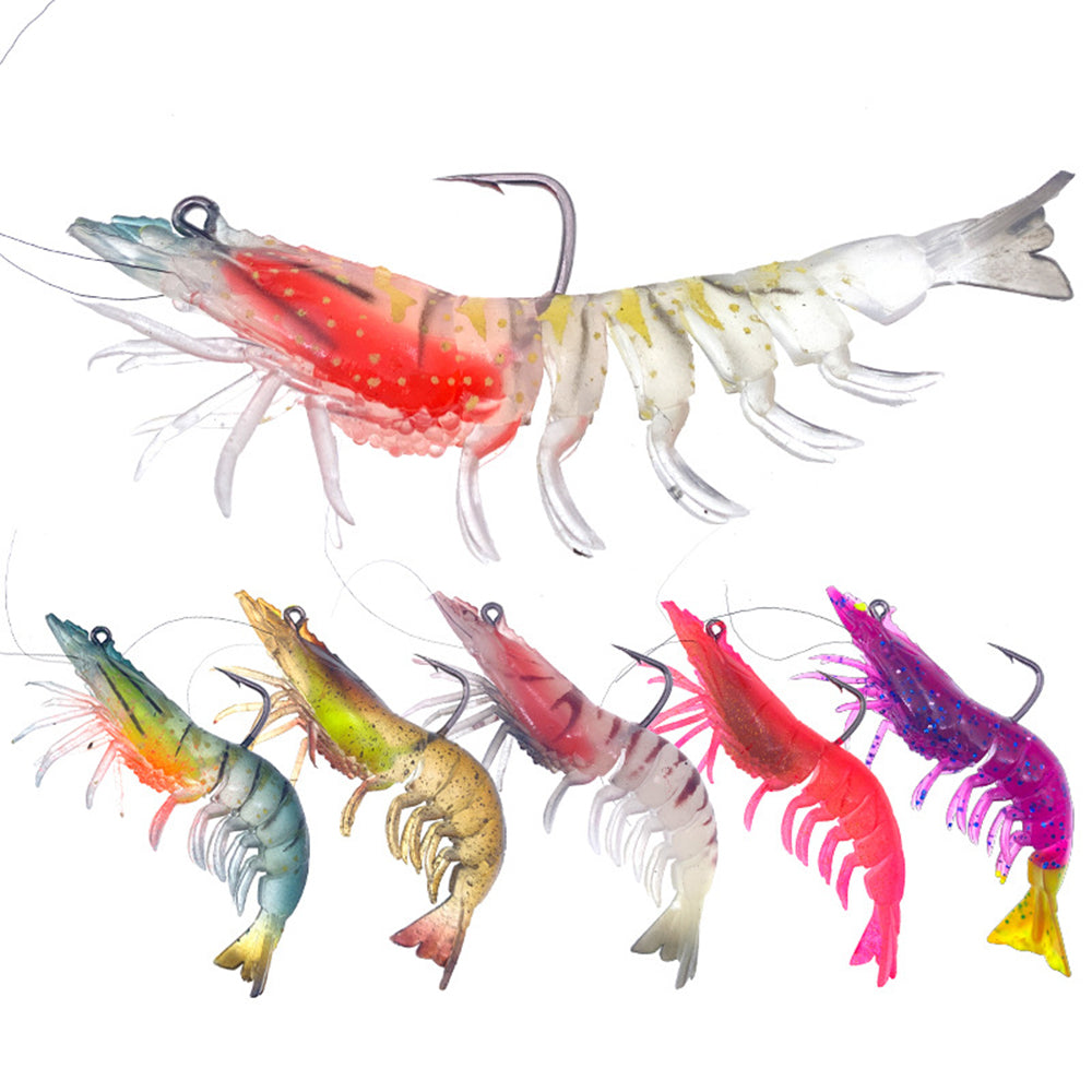 HERCULES Soft Lure Shrimp Swimbait Lead-wrapped Lure