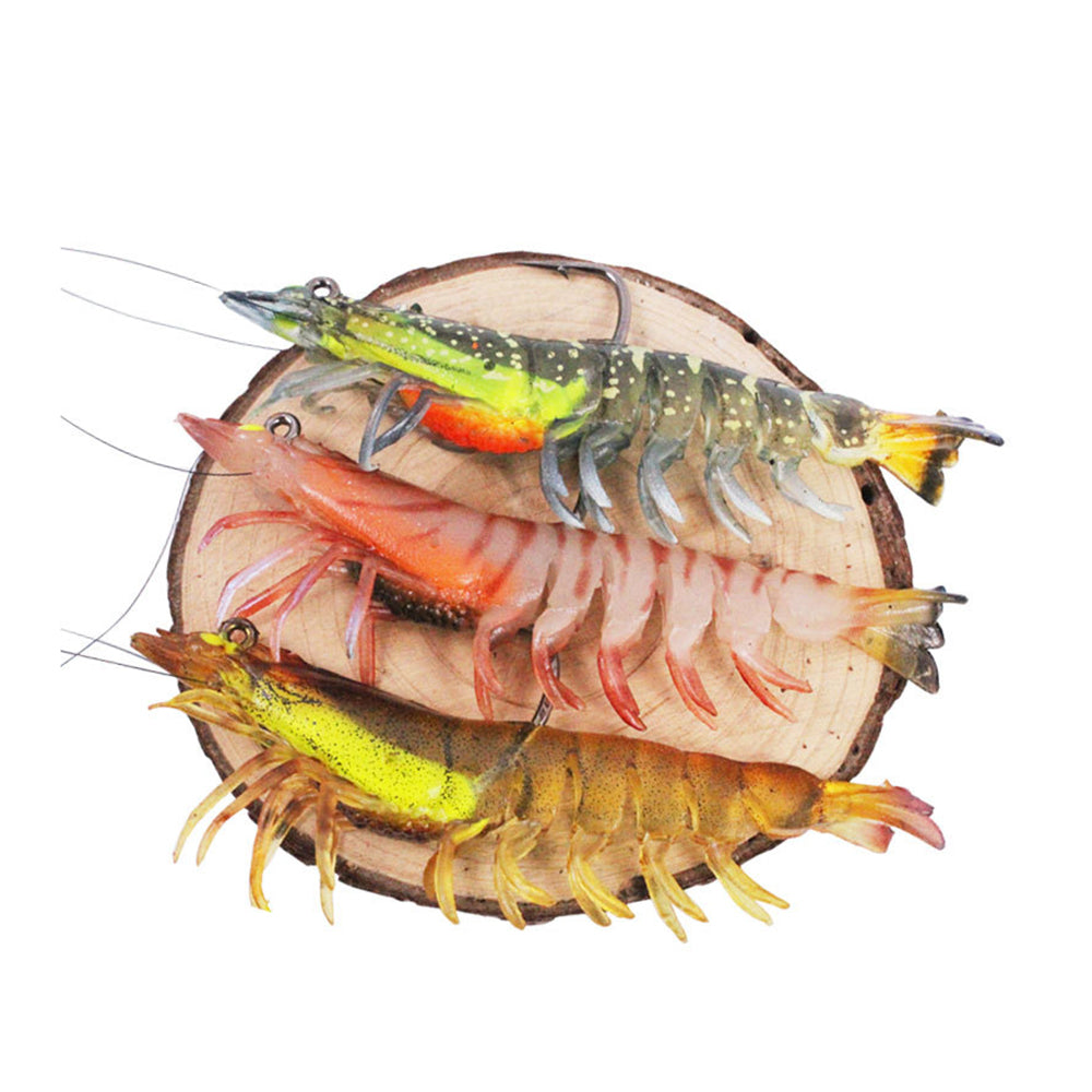 HERCULES Soft Lure Shrimp Swimbait Lead-wrapped Lure
