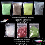 Fly Tying Material Set Feather and Dubbing Starter Kit