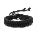 HERCULES 550 Paracord Survival Rope Black Type III Parachute Cord for Camping