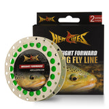 HERCULES Fly Fishing Line Floating WF Fly Line with Double Welded Loop