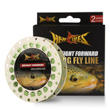 HERCULES Fly Fishing Line Floating WF Fly Line with Double Welded Loop