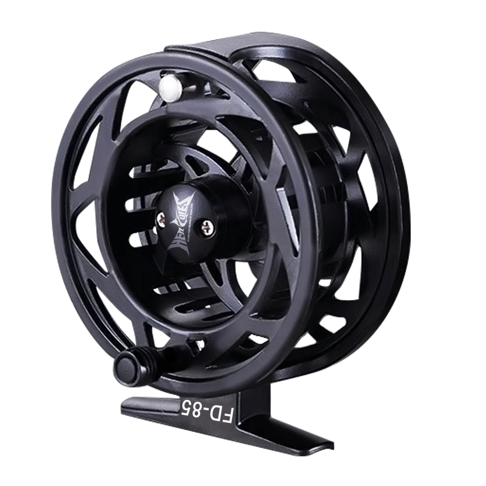 HERCULES Fly Fishing Reel with Push Button Release, Aluminum Alloy