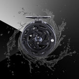 HERCULES Fly Fishing Reel with Push Button Release, Aluminum Alloy