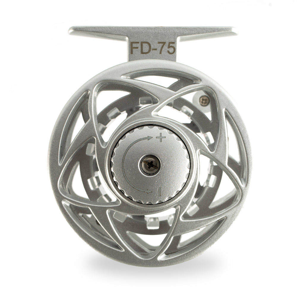 HERCULES Fly Fishing Reel with Push Button Release, Aluminum Alloy