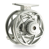 HERCULES Fly Fishing Reel with Push Button Release, Aluminum Alloy