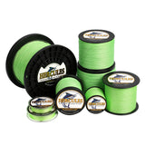 2000M 2187Yds Fluo Green 10lb-200lb HERCULES PE Braided Fishing Line 8 Strands