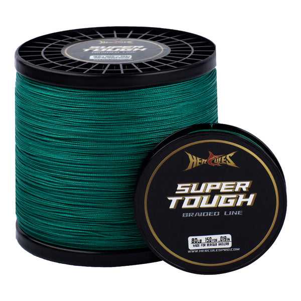 gander mountain braided fishing line HERCULES SUPER TOUGH Moss Green Braided Fishing Line – HERCULES Fishing