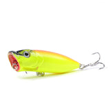 HERCULES Popper Esca da pesca Occhi 3D Wobbler Esca dura artificiale 6 pezzi
