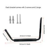 HERCULES Stainless Steel Kayak Wall Mount, Pack of 4pcs