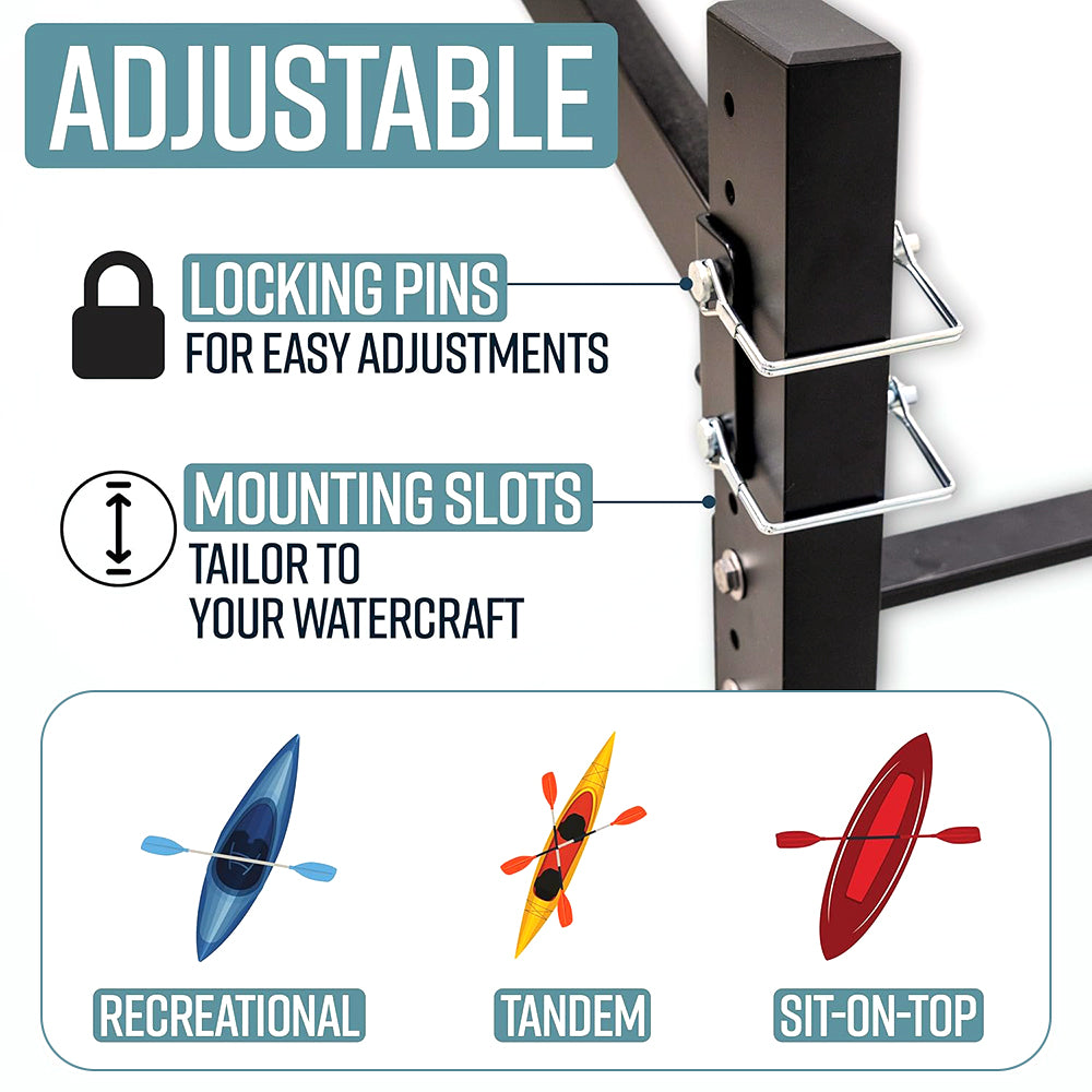 Kayak Indoor Outdoor Storage Rack, 2/3/4 Layers