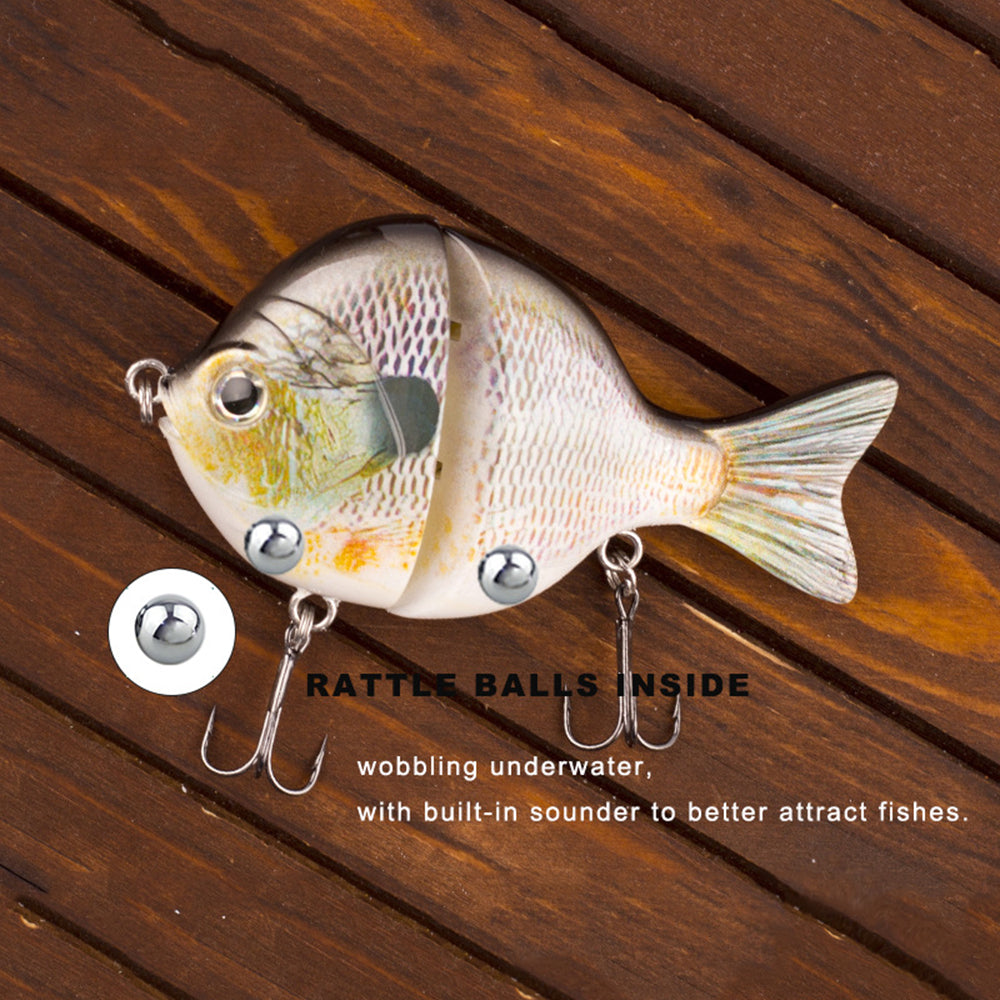 HERCULES Multi-jointed Sinking Lure Sunfish Lures Fishing Lure