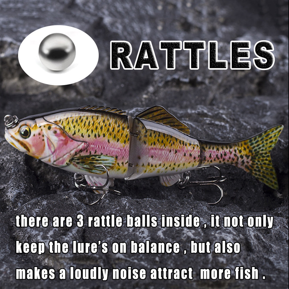 HERCULES Multi-jointed Sinking Lure Fishing Lures