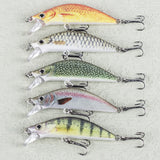 HERCULES Minnow Baits 5.5cm 5.5g Fishing Lure Box of 5PCS