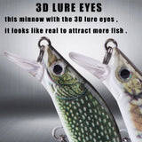 HERCULES Minnow Baits 5.5cm 5.5g Fishing Lure Box of 5PCS