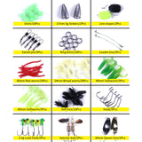 Kit di esche da pesca HERCULES da 110 pezzi