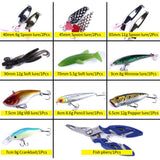 Kit di esche da pesca HERCULES da 110 pezzi