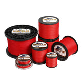 1000M 1094Yds Red 10lb-300lb HERCULES PE Braided Fishing Line 8 Strands