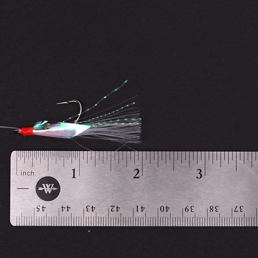 HERCULES SABIKI Lures Bait Feathers Rig Pollack Cod Freshwater Saltwater Fishing Hooks