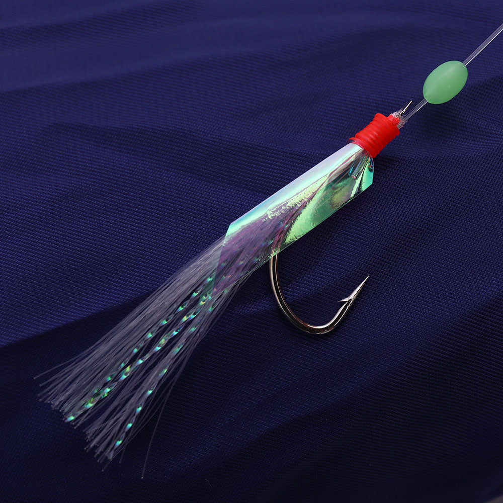 HERCULES SABIKI Lures Bait Feathers Rig Pollack Cod Freshwater Saltwater Fishing Hooks