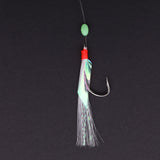 HERCULES SABIKI Lures Bait Feathers Rig Pollack Cod Freshwater Saltwater Fishing Hooks