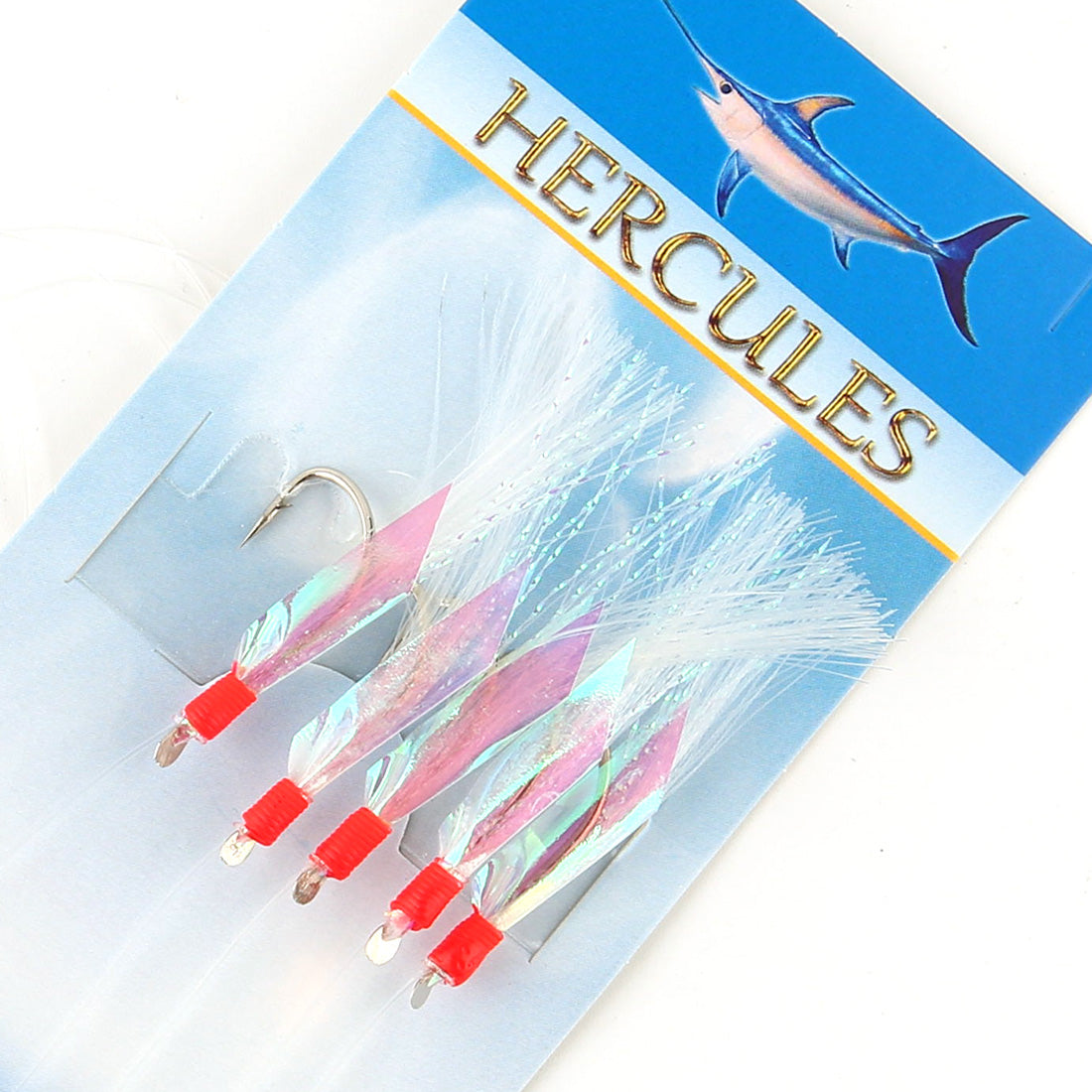 HERCULES SABIKI Lures Bait Feathers Rig Pollack Cod Freshwater Saltwater Fishing Hooks